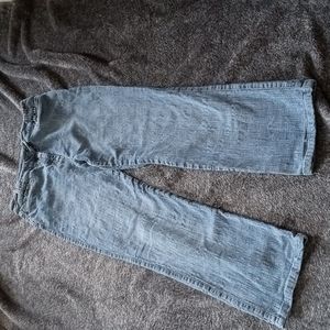 Isabella Bird/ The Territory Ahead textured retro jeans